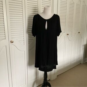 A.L.C. Black Keyhole Dress in size L .